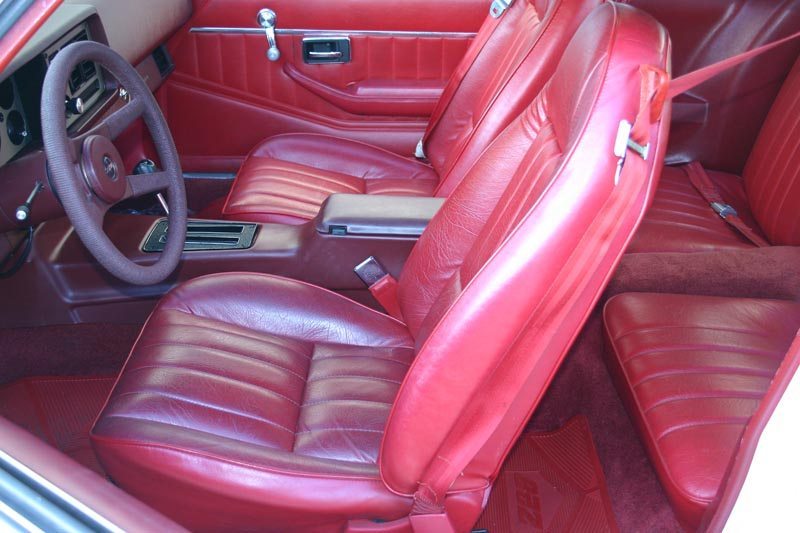 1981 Chevrolet Camaro Z28 Red Interior