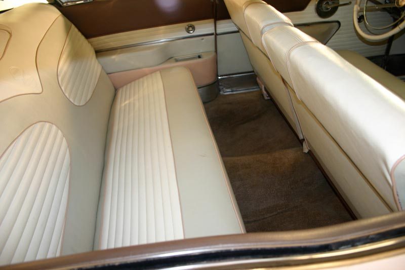 1957 Mercury Turnpike Cruiser Hardtop Rear Seat