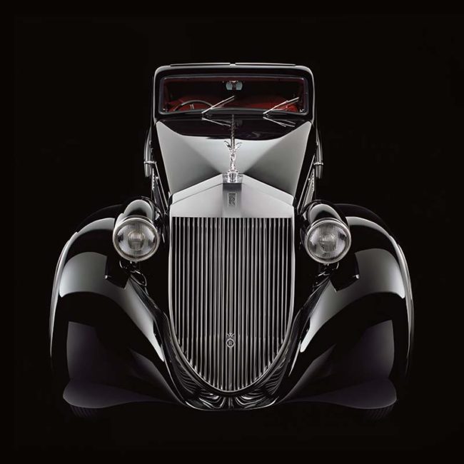 1925 Rolls-Royce Phantom 1 Jonckheere Coupe Grill