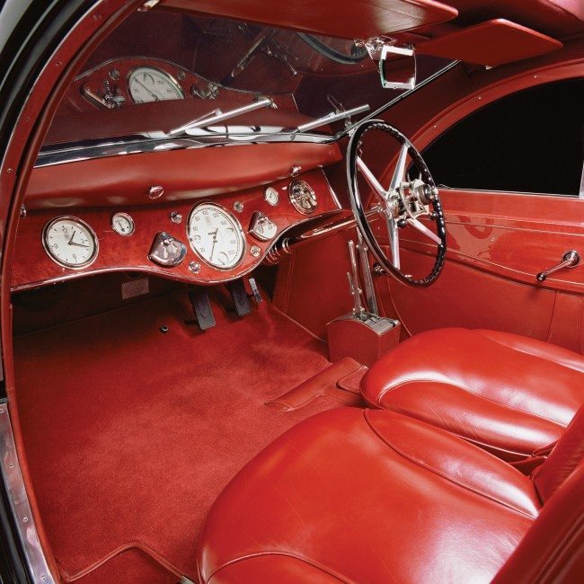 1925 Rolls-Royce Phantom 1 Jonckheere Coupe Interior
