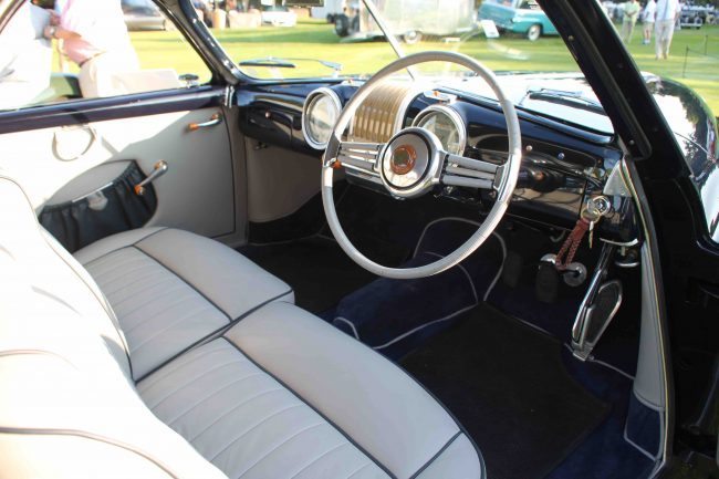 1948 Alfa 4 driver's side interior