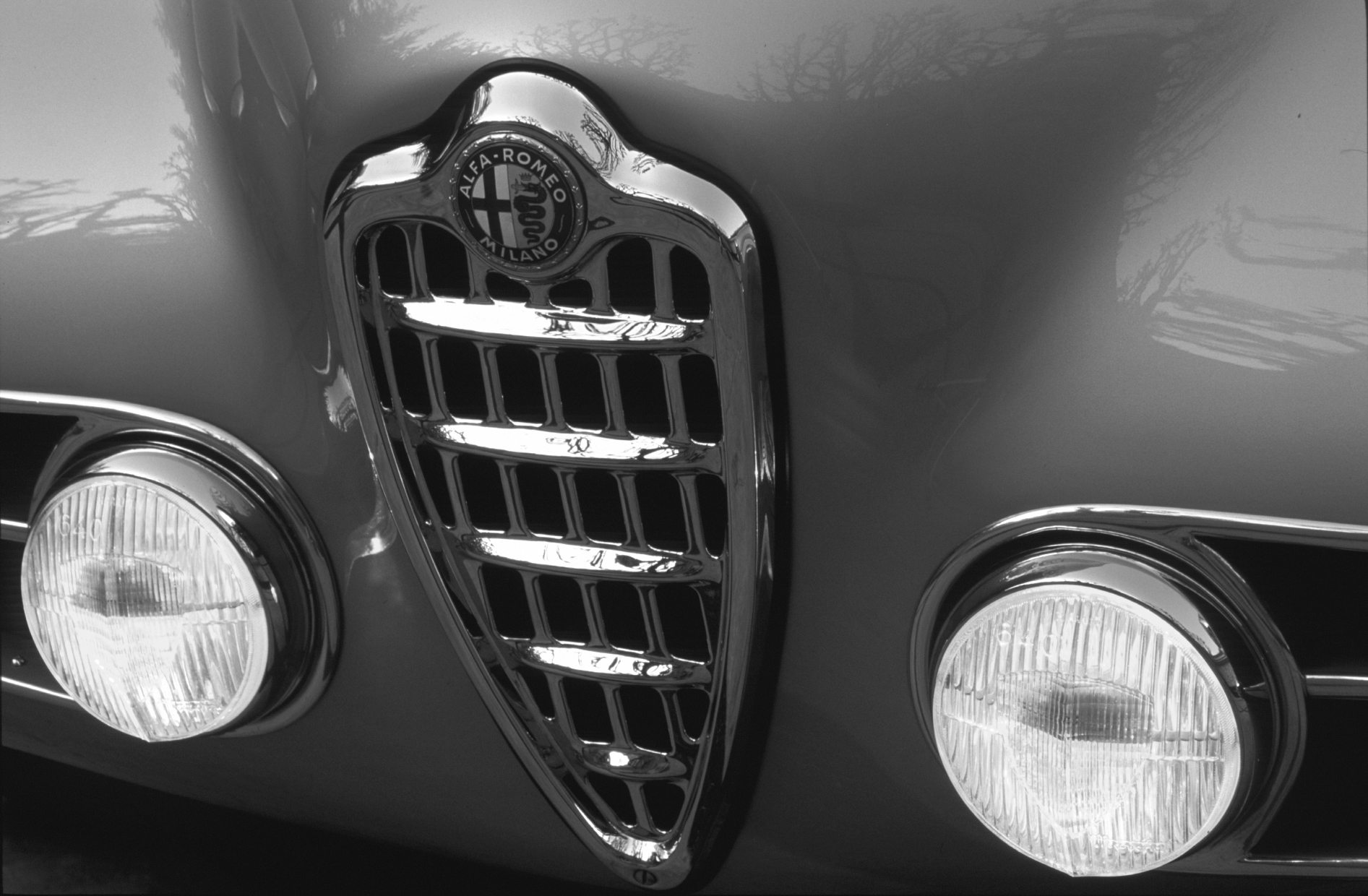 1956 Alfa Romeo 1900 SS Zagato Coupe Grill