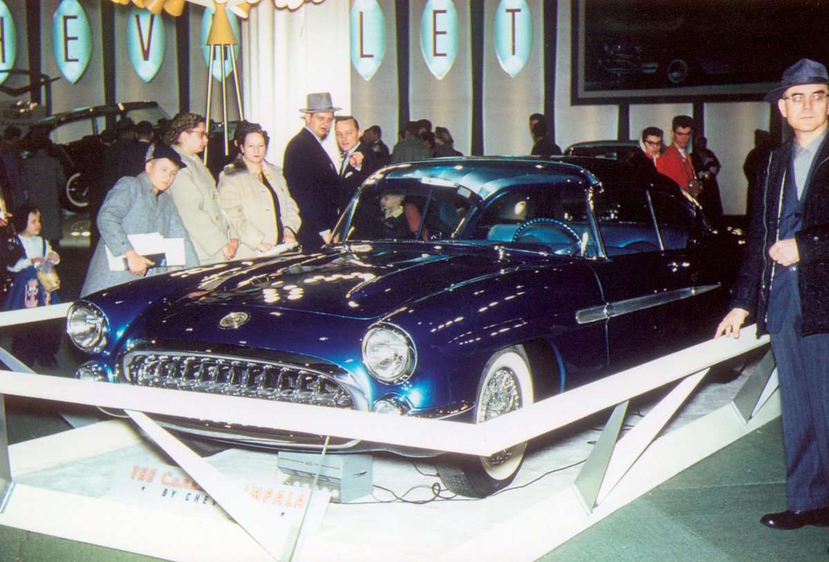 1956 Corvette Impala Repainted Blue