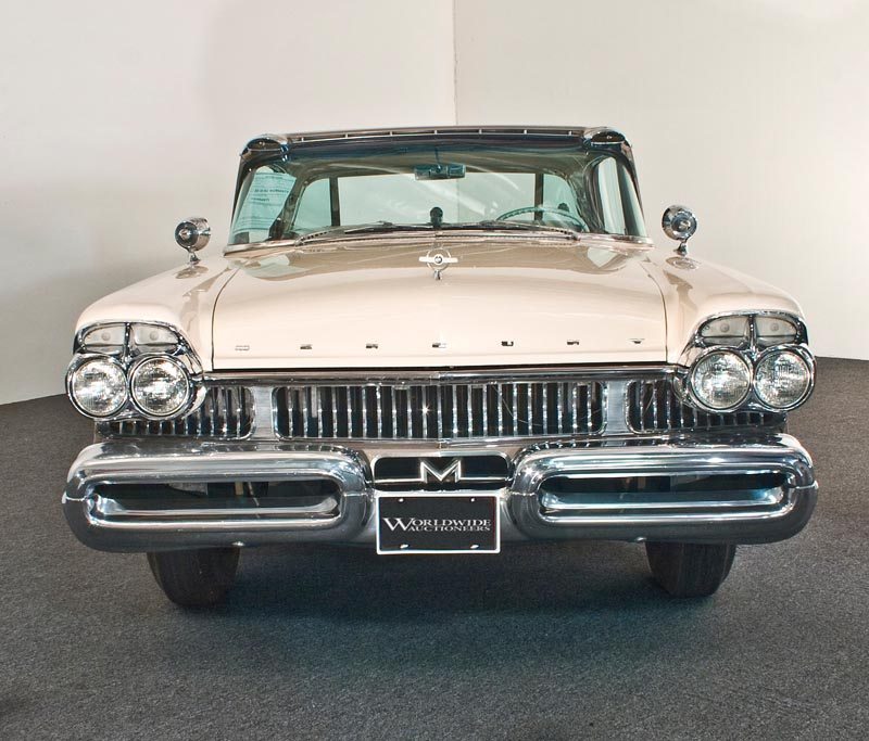 1957 Mercury Turnpike Cruiser Hardtop Front View and Grill