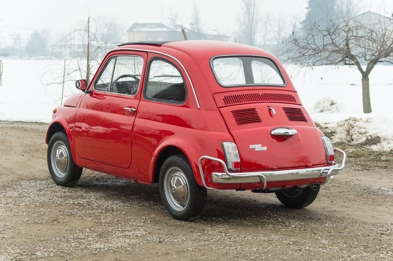 1972 Fiat 500L Rear