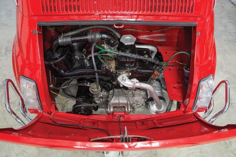 1972 Fiat 500L Engine