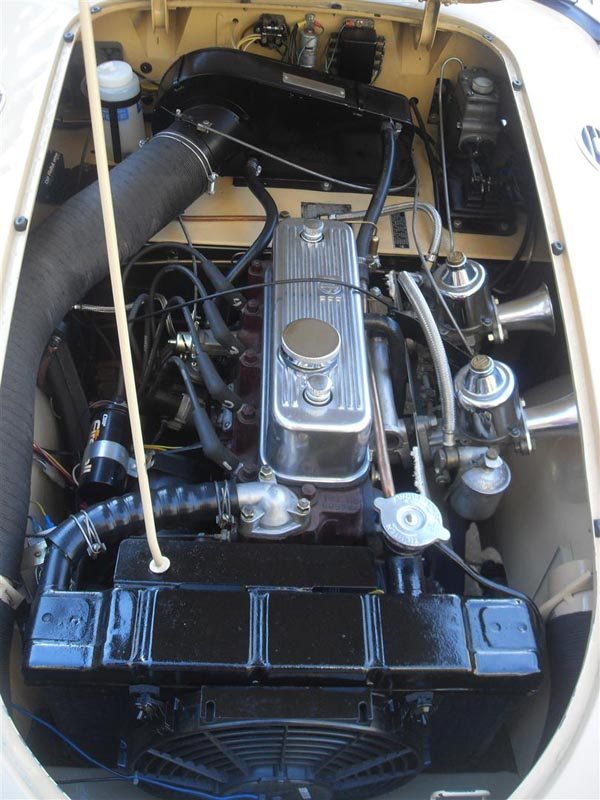 1957 MG MGA Roadster 1.6l Engine