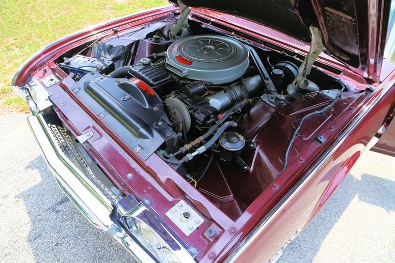 1962 Ford Thunderbird Engine Bay
