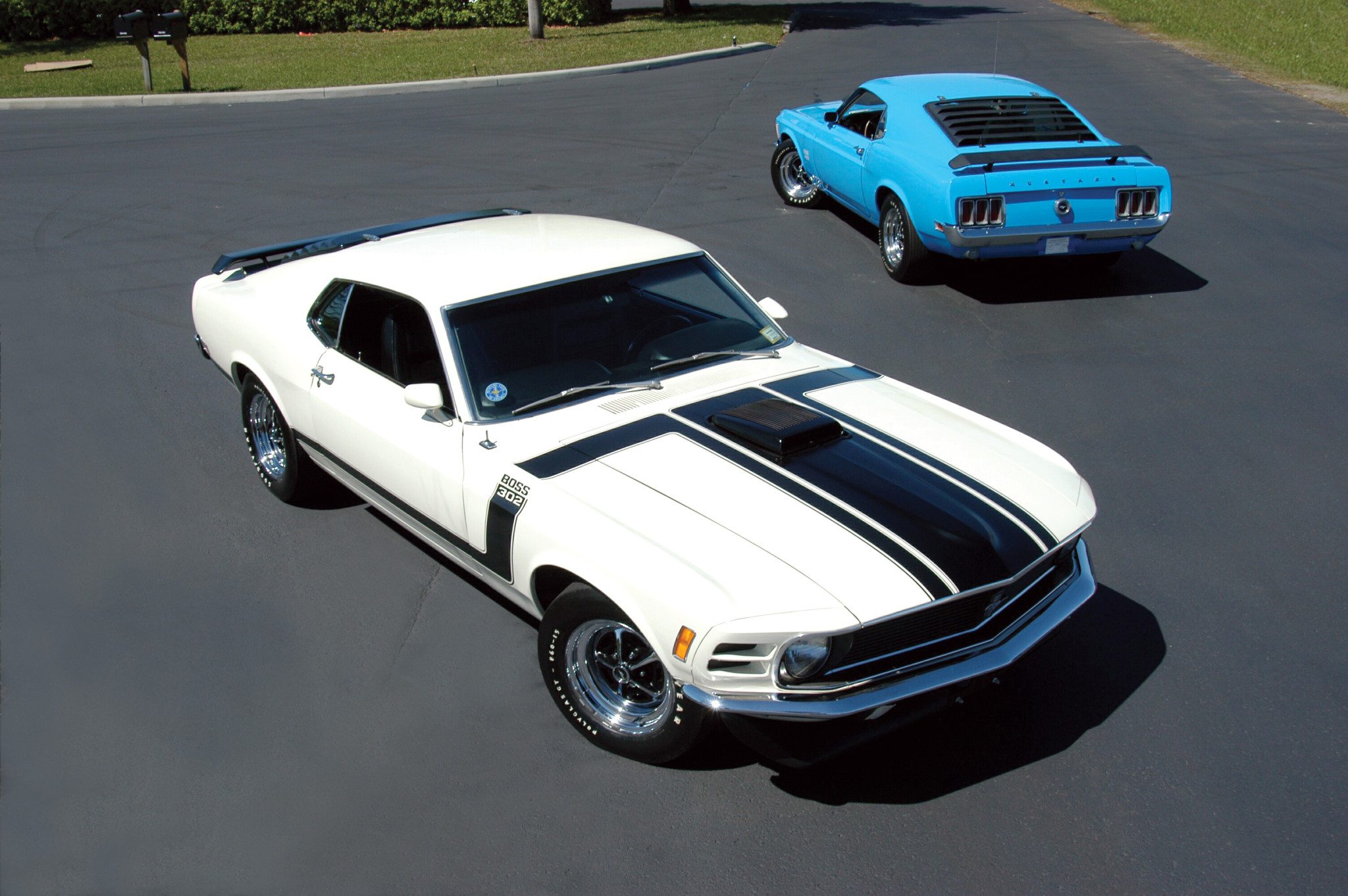 Boss 302 and Boss 429 Mustangs