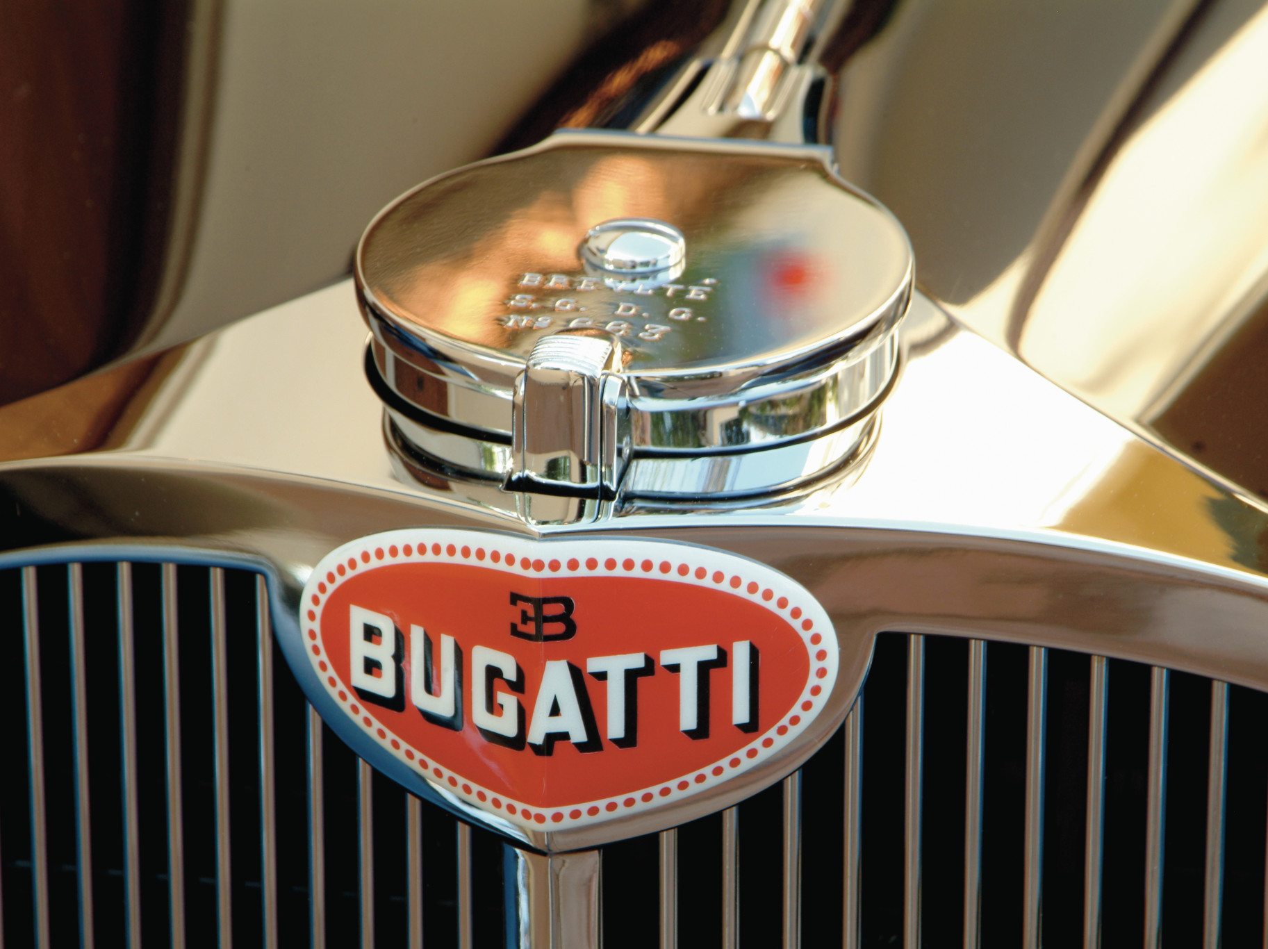 Bugatti Type 51 Dubos Grill Close Up