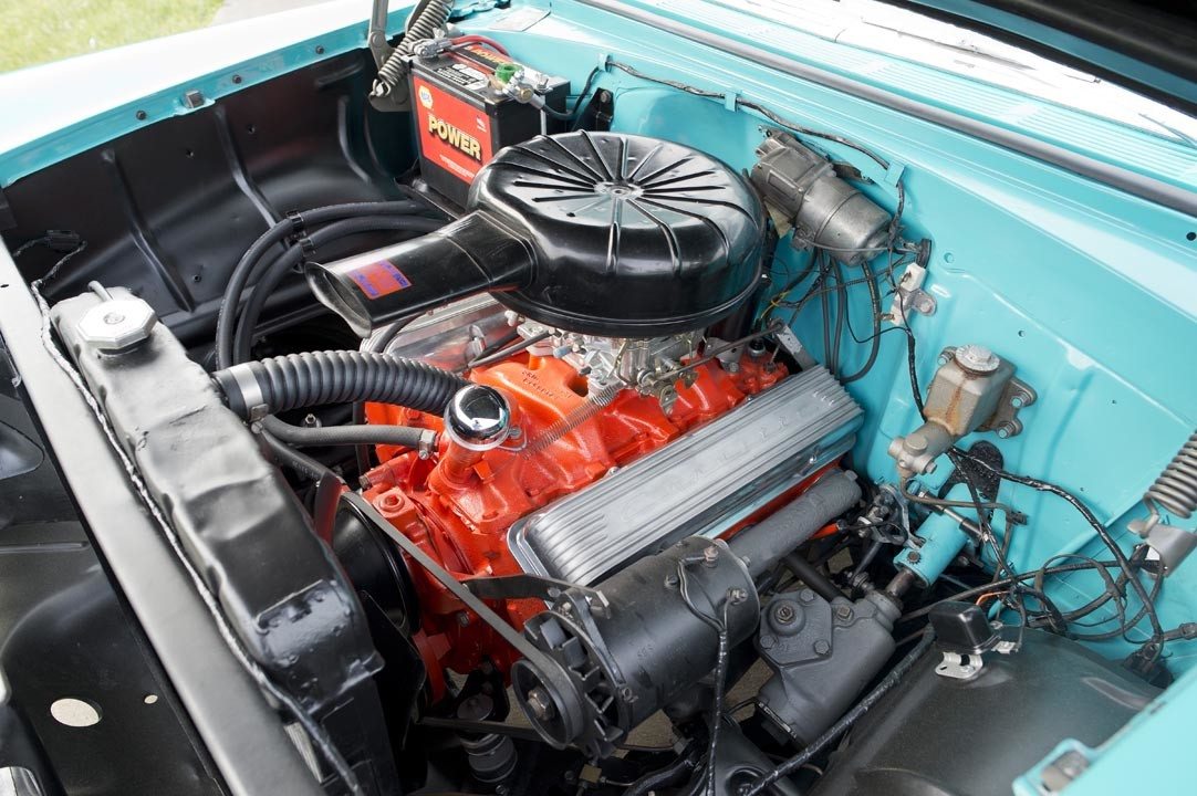 1955 Chevrolet Bel Air Convertible Engine