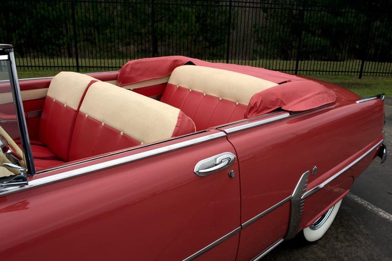 1954 Plymouth Belvedere Convertible Interior Roof Down