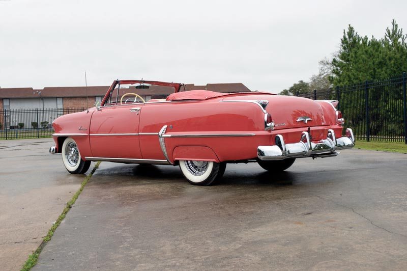 1954 Plymouth Belvedere Convertible Rear VIew Roof Down