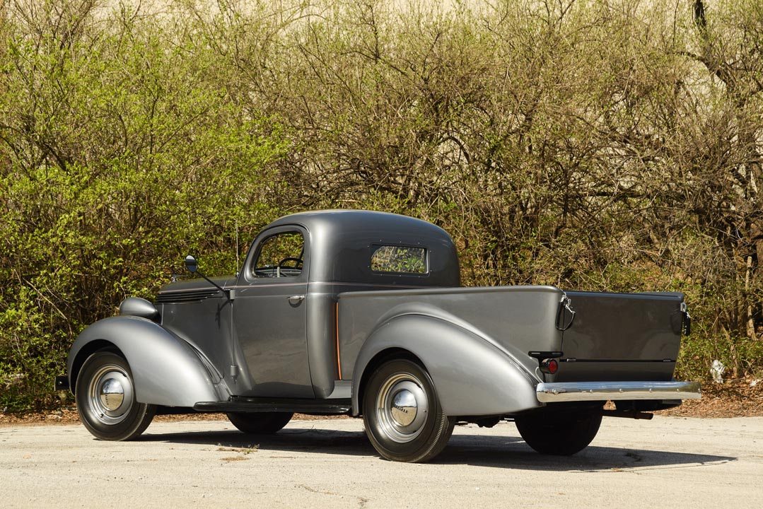 1937 Studebaker Coupe Express Truck Rear View