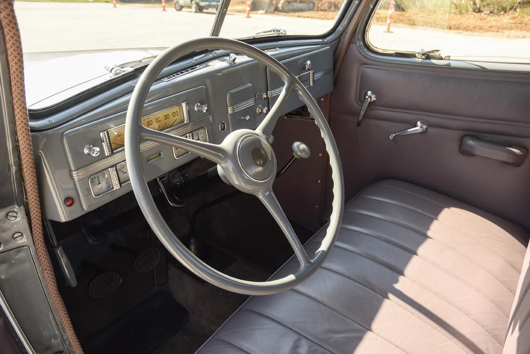 1937 Studebaker Coupe Express Truck Interior and Dashboard