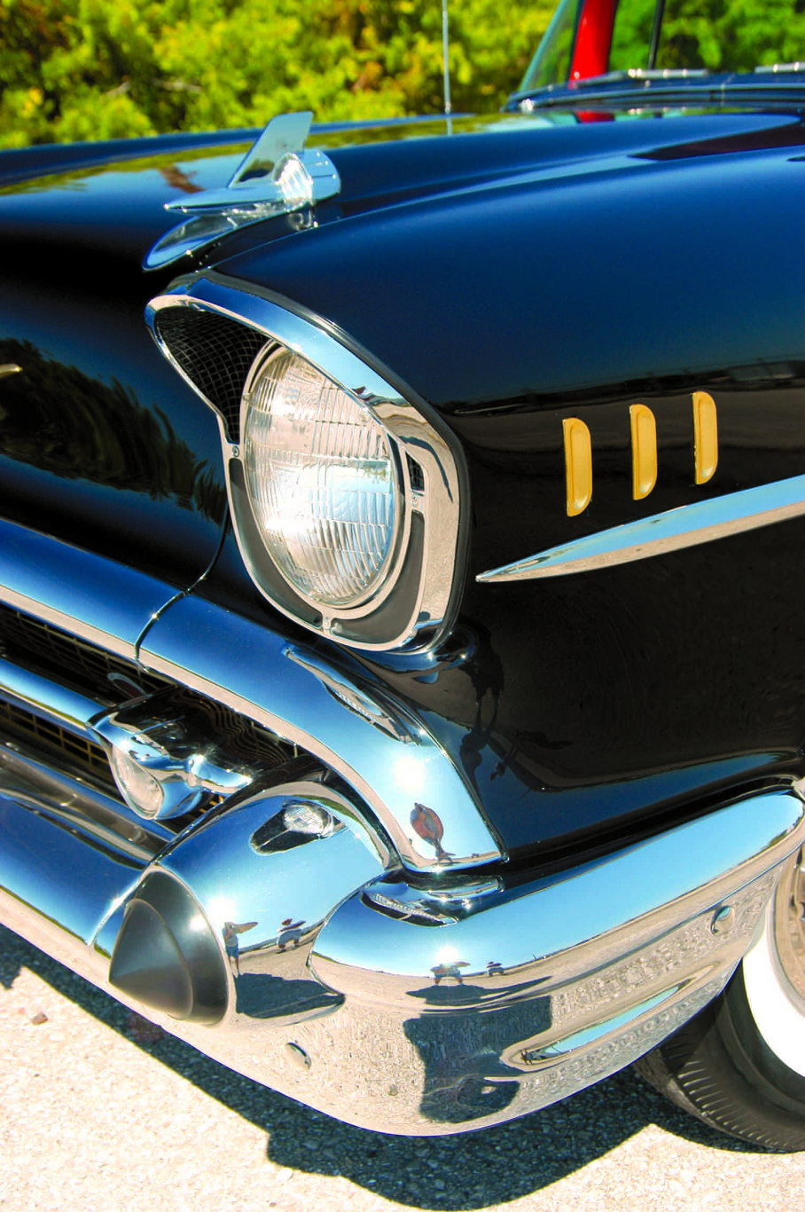 1957 Chevy headlamp