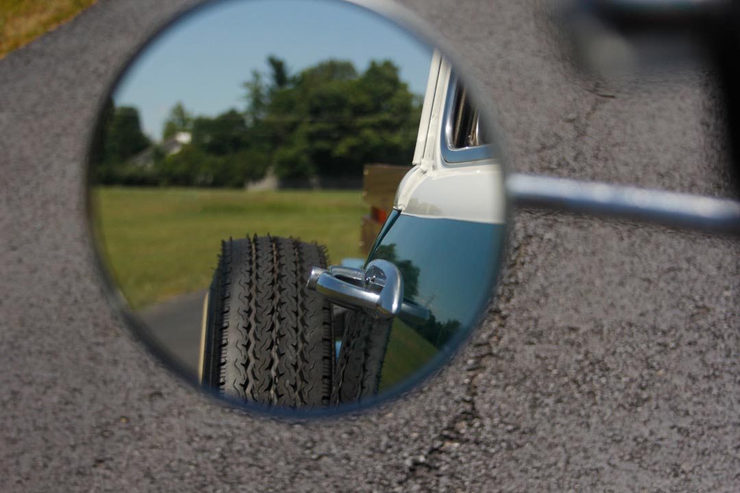 1955 Chevrolet 3100 5-Window Pickup Truck Mirror Shot