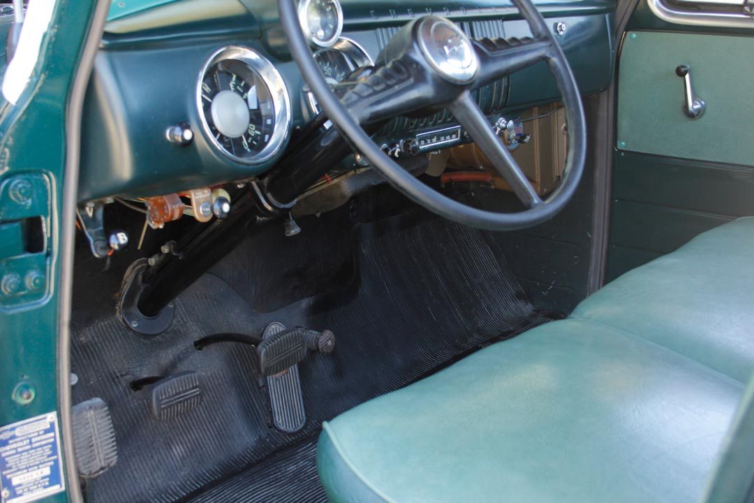 1955 Chevrolet 3100 5-Window Pickup Truck Interior