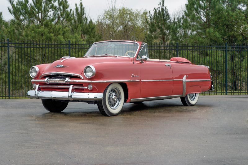 1954 Plymouth Belvedere Convertible Roof Down