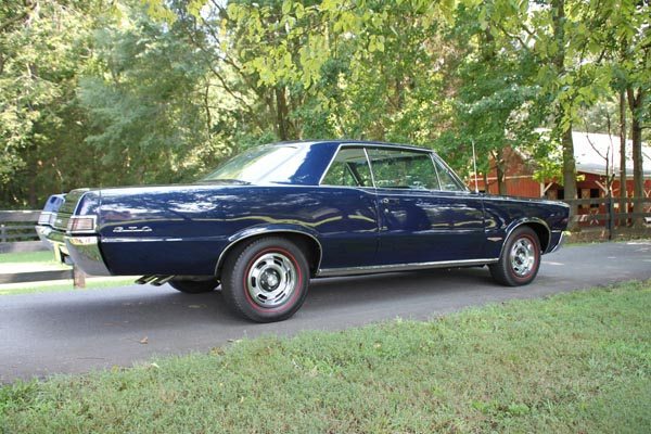 1965 Pontiac GTO Coupe Rear Side View