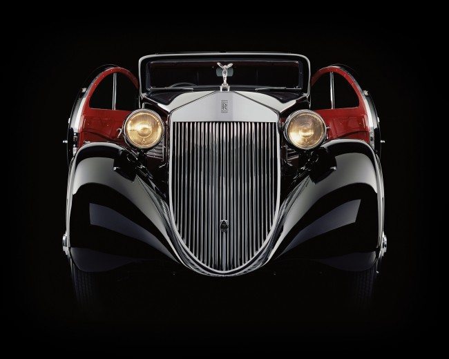 Rolls-Royce Phantom 1 Jonckheere Coupe Round Doors Open