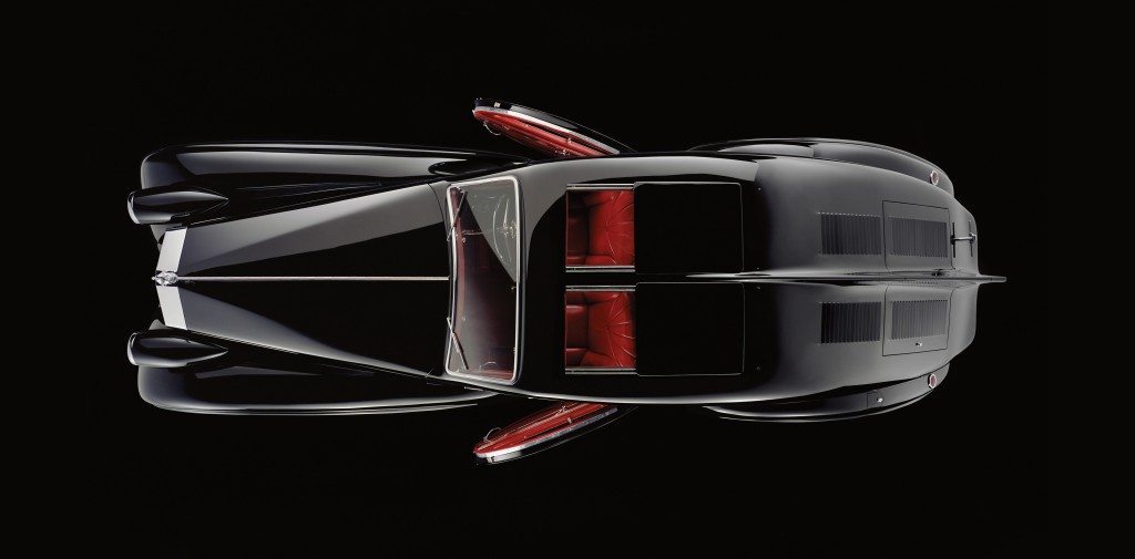 Rolls-Royce Phantom 1 Jonckheere Coupe Top Down View