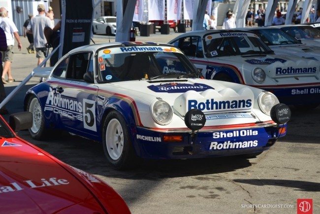 The FIA Middle East Rally Championship-winning Rothmans 1984 Porsche 911 SC/RS